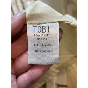 Tobi NWT Tan Sequin Spaghetti Strap Dress Size Medium‎ Party Chic Retro Evening thumbnail 11