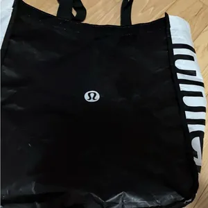 Lululemon Black Tote Bag thumbnail 2