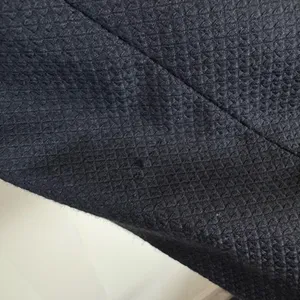 Halogen Faux Leather Trim Suit Jacket Blazer thumbnail 4