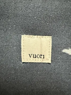 VUORI *flawed* Floral Print Black & Gray Leggings Estimated Size Small thumbnail 5