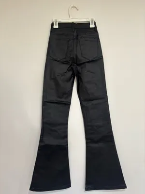 Edikted Leather Pants Flare Black thumbnail 2