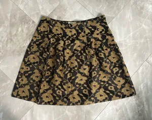 Ann Taylor Skirt Size 8 Floral Summer Pleated Womens Office Wear Romantic Summer thumbnail 1