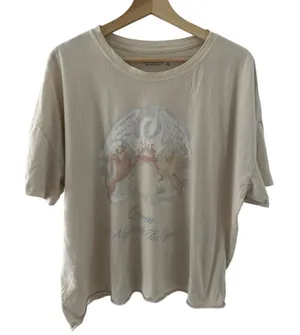 Abercrombie Soft And Collection Beige Queen Graphic Tee XL streetwear retro thumbnail 1