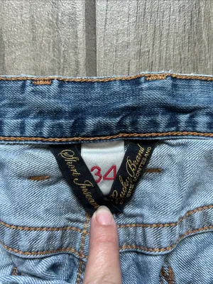 Lucky Brand Women's Blue Denim Boyfriend Jeans thumbnail 2