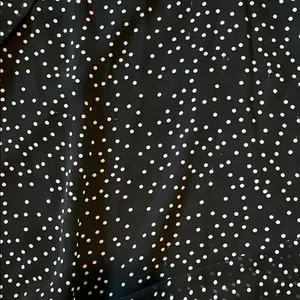 Cotton Candy Black and White Babydoll Dress with Long Sleeves thumbnail 5