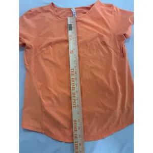Lululemon Swiftly Tech Short Sleeve Shirt Orange Ripstop Womens 4 thumbnail 7