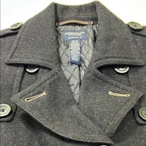 American Eagle Outfitters Charcoal Peacoat thumbnail 7