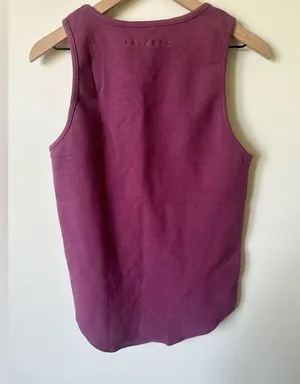 NWT Balance Athletica Cotton Mauve Tank Top XS thumbnail 2