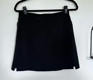 NWT Lady Hagen Black 16” Perforated Athletic Skort Skirt Size Small thumbnail 1