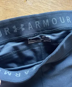 Under Armour Black Cropped Leggings Compression thumbnail 5