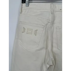 POLO RALPH LAUREN White Womens 27 Callen‎ HR Slim Jeans Aztec Boho Southwest thumbnail 8