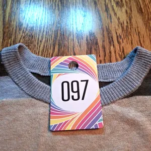 Henny & Paulie Women's Sweater Long Sleeve Stripes Multicolor Size‎ S thumbnail 9