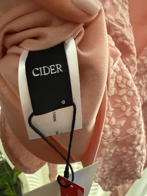 Shop Cider Pink Basque Dress thumbnail 3