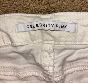 Celebrity Pink Women’s White Denim Shorts thumbnail 2