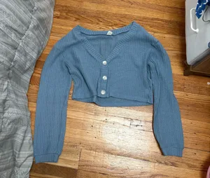 Sweater Romwe Cropped Knit thumbnail 1