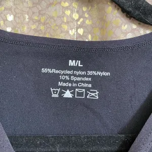 No brand Black One Piece Shaping Slimming Tummy Control‎ Shapewear M/L NWT thumbnail 6