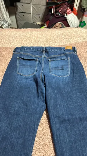 American Eagle skinny jeans size 16 short curvy jeggings thumbnail 8