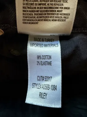 AGOLDE Riley High Rise Straight Crop Charcoal Black Wash Jeans | Size 27 thumbnail 9