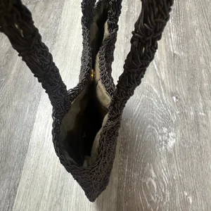 Express Vintage Brown Tote Handbag thumbnail 2