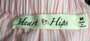 Heart & Hips 100% Cotton Candy-Striped Off the Shoulder Top thumbnail 7