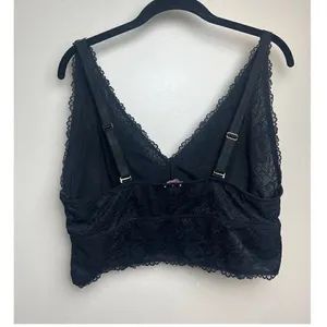 Savage x Fenty Black Lace Bra Top Sz. 3X thumbnail 4