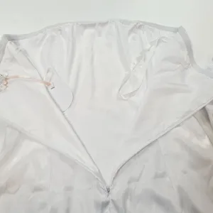 MORE TO COME Eva Strapless Dress in White Medium thumbnail 7