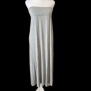 Kismet heathered grey maxi skirt or strapless dress so many style options GUC thumbnail 2