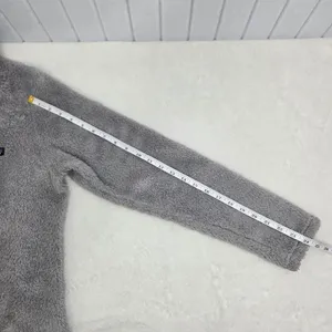 Patagonia Gray Fleece Teddy Pullover Size‎ M thumbnail 8