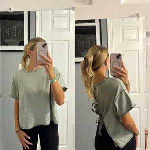 Abercrombie Green Tie Back Top thumbnail 2