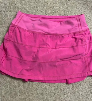 Lululemon Pink Skirt Pace Rival thumbnail 1