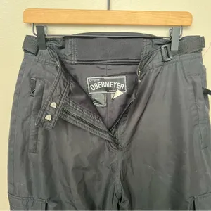 Obermeyer Utility Cargo Black Ski Snow Pants Waterproof Insulated Ladies Size 8 thumbnail 6