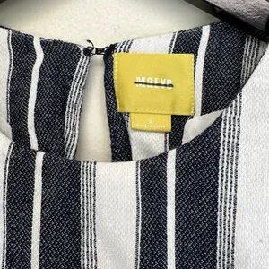ANTHROPOLOGIE Maeve Vieques Midi Top Linen Embroidered Small thumbnail 4