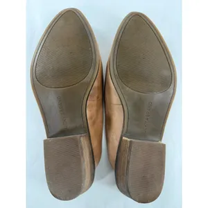 Lucky Brand Margrete Tan Brown Leather Pointed Toe Mule Slides Womens 8.5 M 39 thumbnail 7