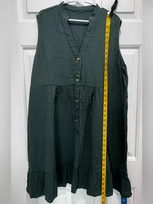 CUPSHE "Matcha Mood" Green Mini Dress XXL NWT thumbnail 6