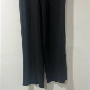 Aerie Women's Black Stretch Ribbed Pants Sz XL thumbnail 5