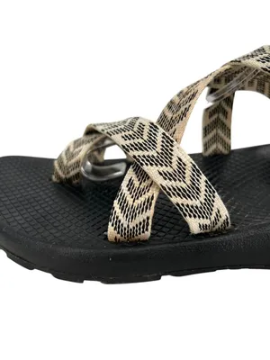 Chacos Z2 Classic Sandals Trine Black White Adjustable Straps Size 10 thumbnail 5