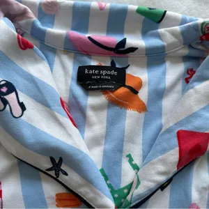 Kate Spade Crop PJ Set Women’s Size Small thumbnail 4