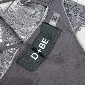 DO+BE Velvet Lace Up Back Cami Tank Top Gray Women's M Style‎ Y14120 thumbnail 3