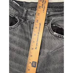 american eagle baggy jeans black wash jeans 4 short thumbnail 9