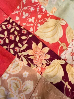 PURSE | handmade, quilted squares handbag Multiple thumbnail 4