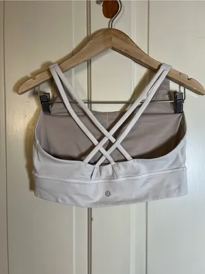 lululemon Energy Longline Bra Medium Support, B–D Cups White 10 thumbnail 6