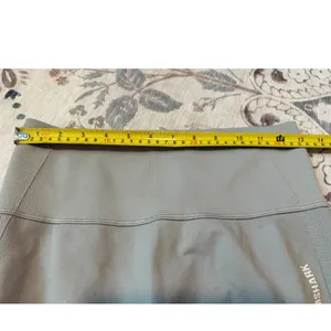Gymshark Energy Seamless Leggings Gray L High Waisted Mesh EUC GLLG5040 thumbnail 5