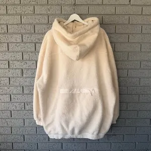FP Movement Jacket Was She Pullover Fleece Ivory Cream Size Medium thumbnail 6