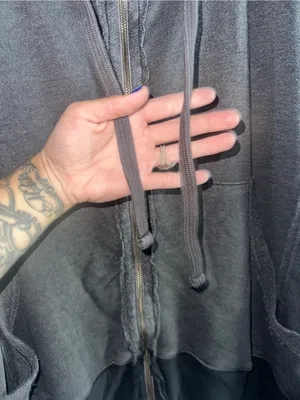 Free People We The Free - Camden Hoodie- Washed Black thumbnail 9