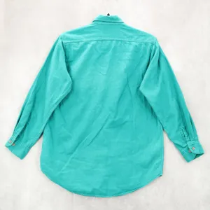 Putumayo Green Long Sleeve Cotton Button‎ Up VTG Y2K Western Utility Shirt Small thumbnail 2