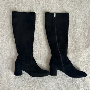 AGL black Loretta velour suede boots size 38 7 thumbnail 3