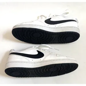 Nike DV5456 Court Borough Low Recraft White Black Kid's Size 6.5/Women's 8 thumbnail 6