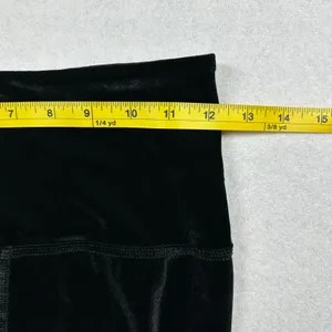 Beyond Yoga Velvet Velour Leggings Women’s Medium Black High Rise Stretch Yoga thumbnail 8