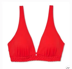Shade & Shore Target Red Push Up Bikini Top thumbnail 2