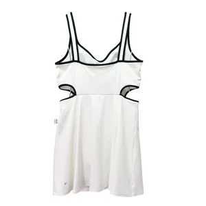 NWT Old Navy PowerSoft Athletic Dress L White Cutout Shelf Bra Active Tennis thumbnail 3